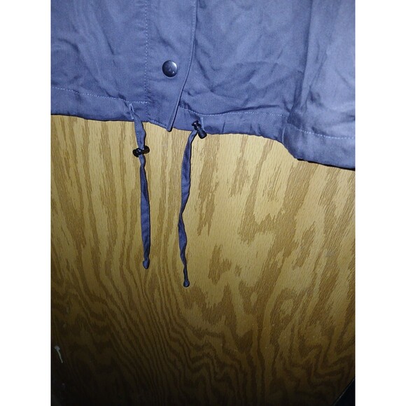 Daily Thread Charcoal Jacket Womens Size Large Viscose NWT Snap Buttons Zippered - Picture 15 of 16